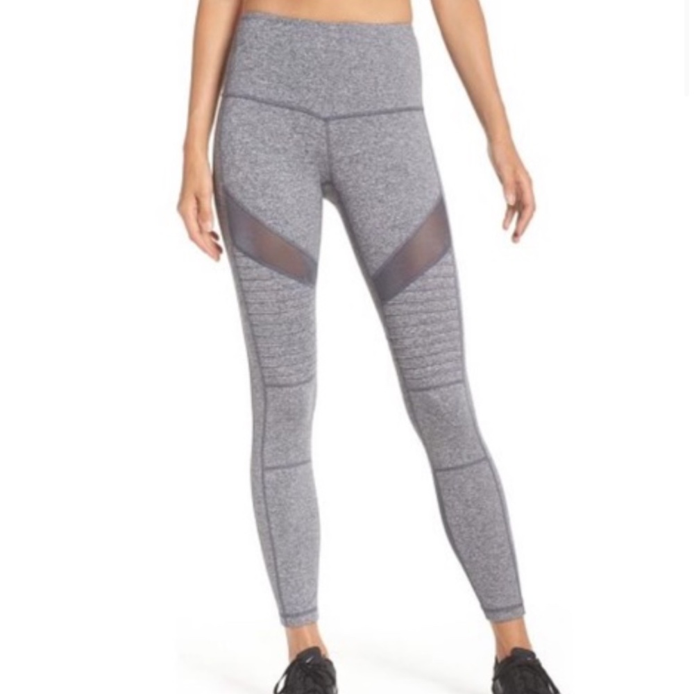 Zella Autumn High Waist Moto Ankle Leggings - Size Small